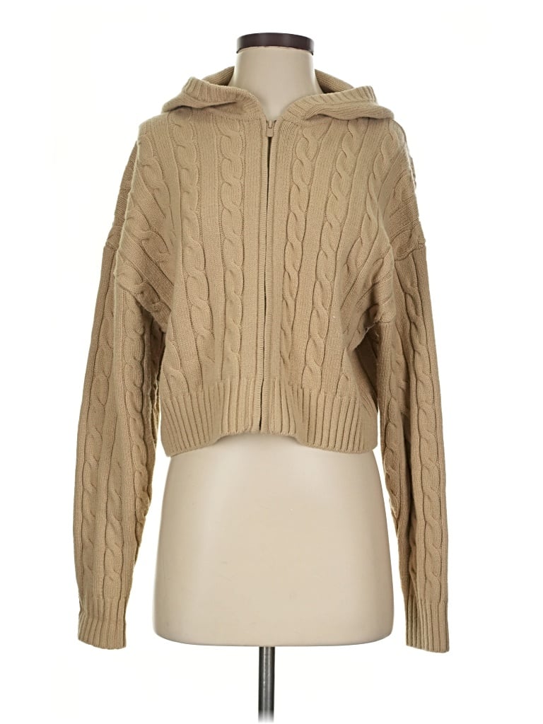 Pre-owned Sunday Best Wool Pullover Sweater In Tan