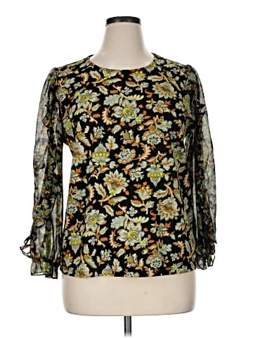 Ann Taylor Factory 3/4 Sleeve Blouse (view 1)