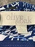 Olive and Oak 100% Polyester Blue Sleeveless Blouse Size L - photo 7