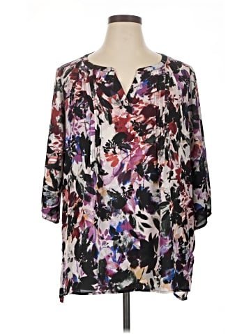 Chaus 3/4 Sleeve Blouse (view 1)