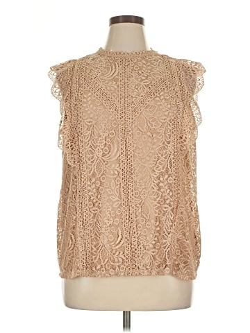 Cable & Gauge Sleeveless Blouse (view 1)