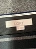 Ann Taylor LOFT Stripes Blue Casual Skirt Size XL - photo 4