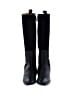 Chloé 100% Leather Black Boots Size EU 38 1/2 - photo 2