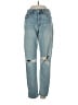 American Eagle Outfitters Hearts Blue Jeans Size 0 - photo 1