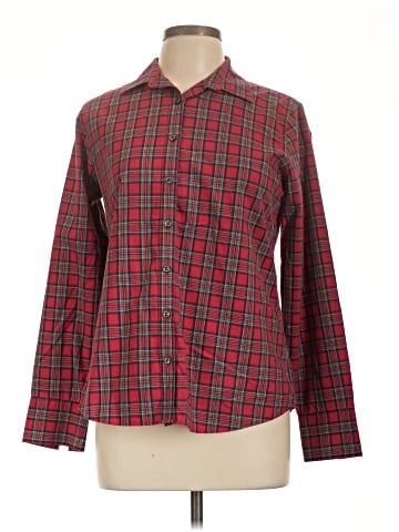Lands' End Long Sleeve Button-Down Shirt (view 1)