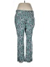 Lands' End Floral Green Active Pants Size L - photo 1