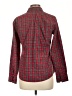 Lands' End 100% Baumwolle Plaid Red Long Sleeve Button-Down Shirt Size 10 - photo 2
