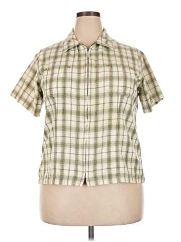 Faded Glory Short Sleeve Blouse (view 1)