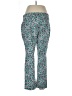 Lands' End Floral Green Active Pants Size L - photo 2