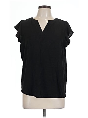 Adrianna Papell Short Sleeve Blouse (view 1)