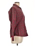 Lands' End 100% Baumwolle Plaid Red Long Sleeve Button-Down Shirt Size 10 - photo 4