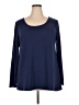 Lularoe Solid Blue 3/4 Sleeve T-Shirt Size XXXL - photo 1