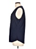 Daniel Rainn Blue Sleeveless Blouse Size L - photo 5