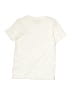 Crewcuts Solid Ivory Short Sleeve T-Shirt Size 6 - 7 - photo 2