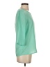Express 100% Polyester Green 3/4 Sleeve T-Shirt Size XS - photo 4