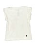 Tea 100% Cotton Stars Ivory Short Sleeve Top Size 3 - photo 2
