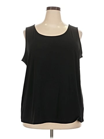 Susan Graver Sleeveless T-Shirt (view 1)
