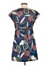 Mossimo Print Blue Casual Dress Size S - photo 2