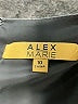 Alex Marie Solid Gray Casual Dress Size 10 - photo 7