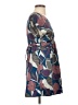 Mossimo Print Blue Casual Dress Size S - photo 4