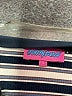 Edikted Stripes Ivory Short Sleeve Turtleneck Size L - photo 7