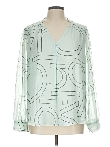 Calvin Klein Long Sleeve Blouse (view 1)