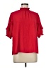 T Tahari 100% Polyester Red 3/4 Sleeve Blouse Size M - photo 1
