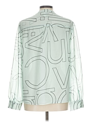 Calvin Klein Long Sleeve Blouse (view 2)
