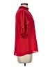 T Tahari 100% Polyester Red 3/4 Sleeve Blouse Size M - photo 4