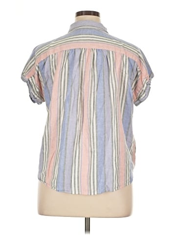 Ann Taylor LOFT Outlet Short Sleeve Blouse (view 2)
