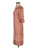 Max Studio Print Orange Casual Dress Size S - photo 5