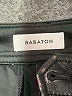 Babaton 100% Polyurethane Black Casual Pants Size 6 - photo 4