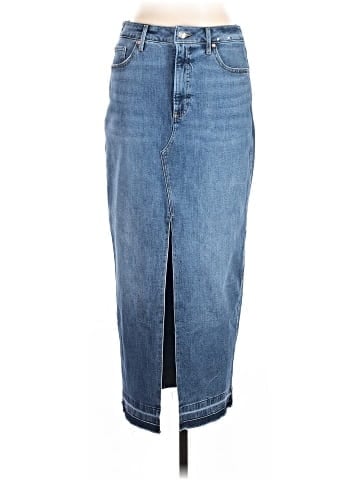 Express Denim Skirt (view 1)