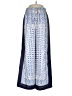 Central Park West 100% Polyester Print Blue Casual Pants Size M - photo 1