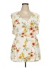 Torrid Ivory Sleeveless Blouse Size 5X Plus (5) - photo 1