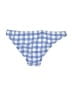 J.Crew Checkered-gingham Blue Swimsuit Bottoms Size XS - photo 2