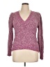 Ann Taylor LOFT Pink Pullover Sweater Size XL - photo 1