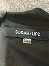 Sugar Lips 100% Polyester Black Sleeveless Blouse Size L - photo 4