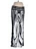 Roberto Cavalli 100% Silk Graphic Silver casual pants Size EU (IT) 42 / US 6 - photo 1