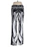 Roberto Cavalli 100% Silk Graphic Silver casual pants Size EU (IT) 42 / US 6 - photo 2