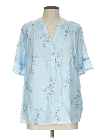 Kim Rogers Short Sleeve Blouse (view 1)