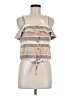 TeXTURE & THREAD Madewell 100% Cotton Brown Sleeveless Button-Down Shirt Size M - photo 1