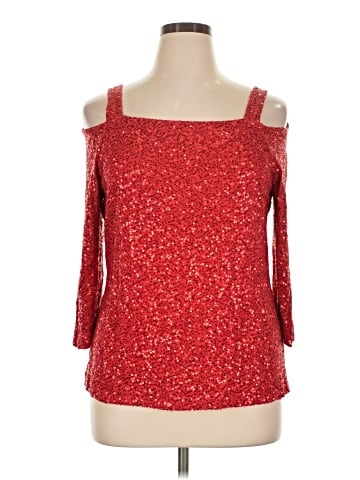 INC International Concepts 3/4 Sleeve Top (view 1)