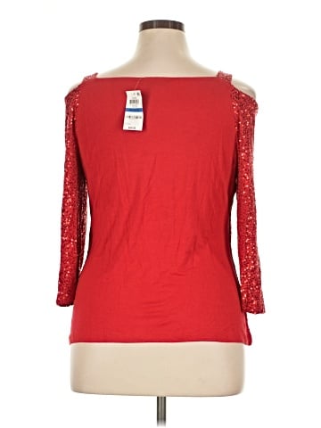 INC International Concepts 3/4 Sleeve Top (view 2)