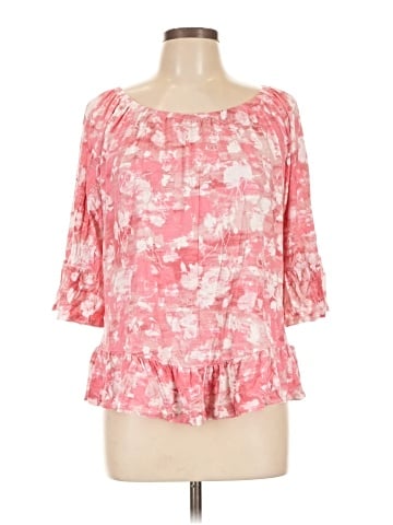 Style&Co 3/4 Sleeve Blouse (view 1)