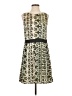 Mossimo 100% Polyester Animal Print Green Cocktail Dress Size S - photo 1