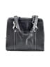 Perlina 100% Leather Black Satchel One size - photo 1