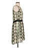 Mossimo 100% Polyester Animal Print Green Cocktail Dress Size S - photo 4