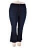 Talbots Chevron-herringbone Blue Jeans Size 18 - photo 1