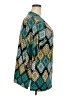 JM Collection Teal 3/4 Sleeve Blouse Size 2X - photo 4